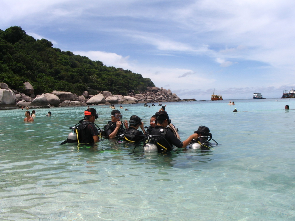 イメージ／体験ダイビング／ステップ２