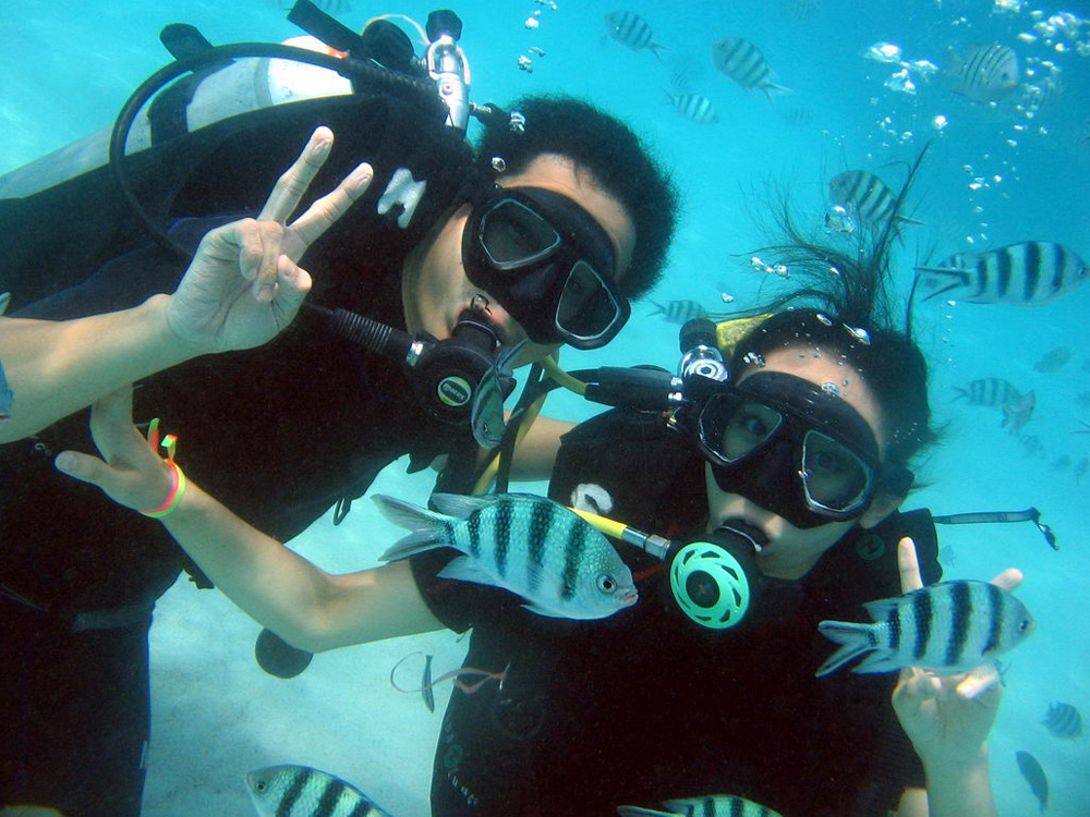 イメージ／体験ダイビング／ステップ３